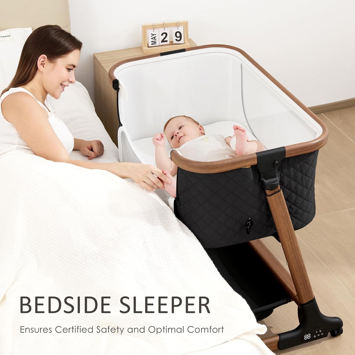 Orbsybaby Smart Bassinet with Motion & Sound
