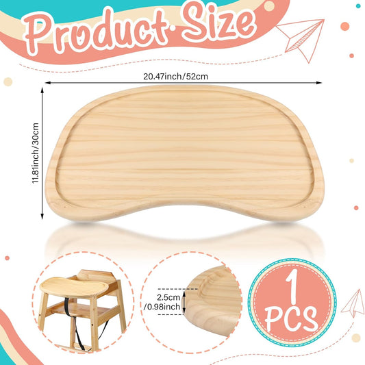 Orbsybaby Wooden High Chair with Tray