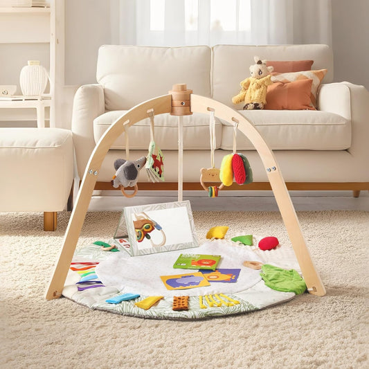 Orbsybaby Wooden Montessori Activity Gym
