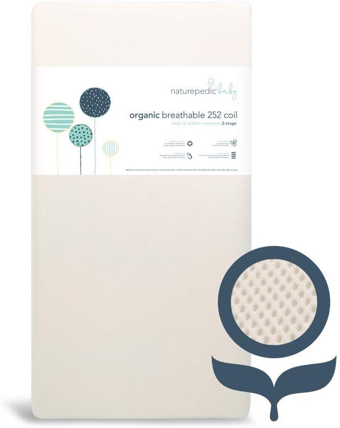 Orbsybaby Organic Cotton Crib Mattress