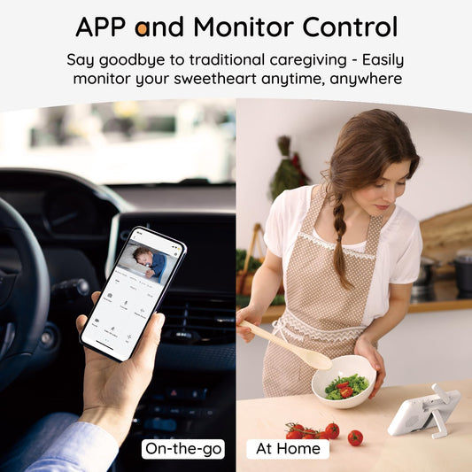 Orbsybaby Smart Baby Monitor with HD Camera