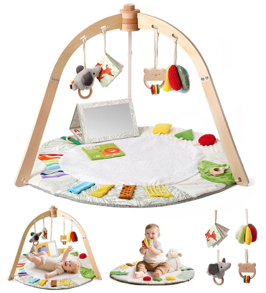 Orbsybaby Wooden Montessori Activity Gym