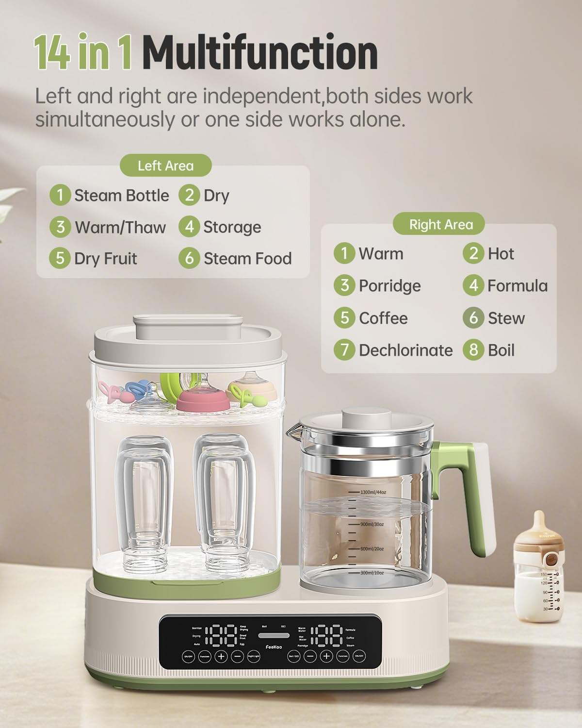 Orbsybaby Electric Bottle Warmer & Sterilizer